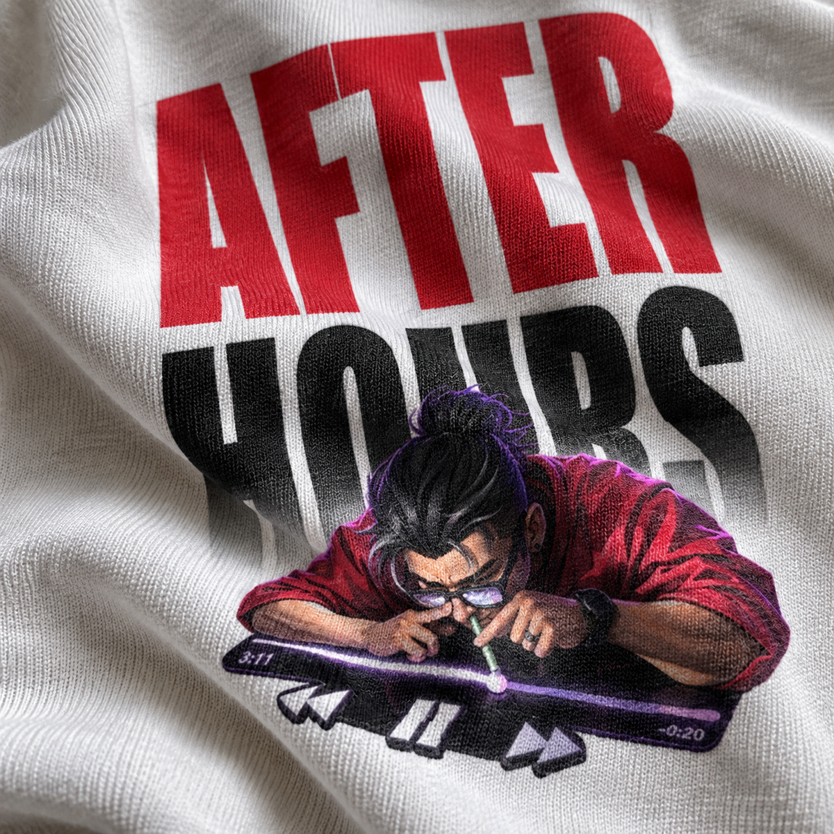 After Hours Unisex Oversized Tee