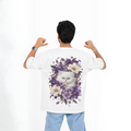Bloom Cat Unisex Oversized Tee