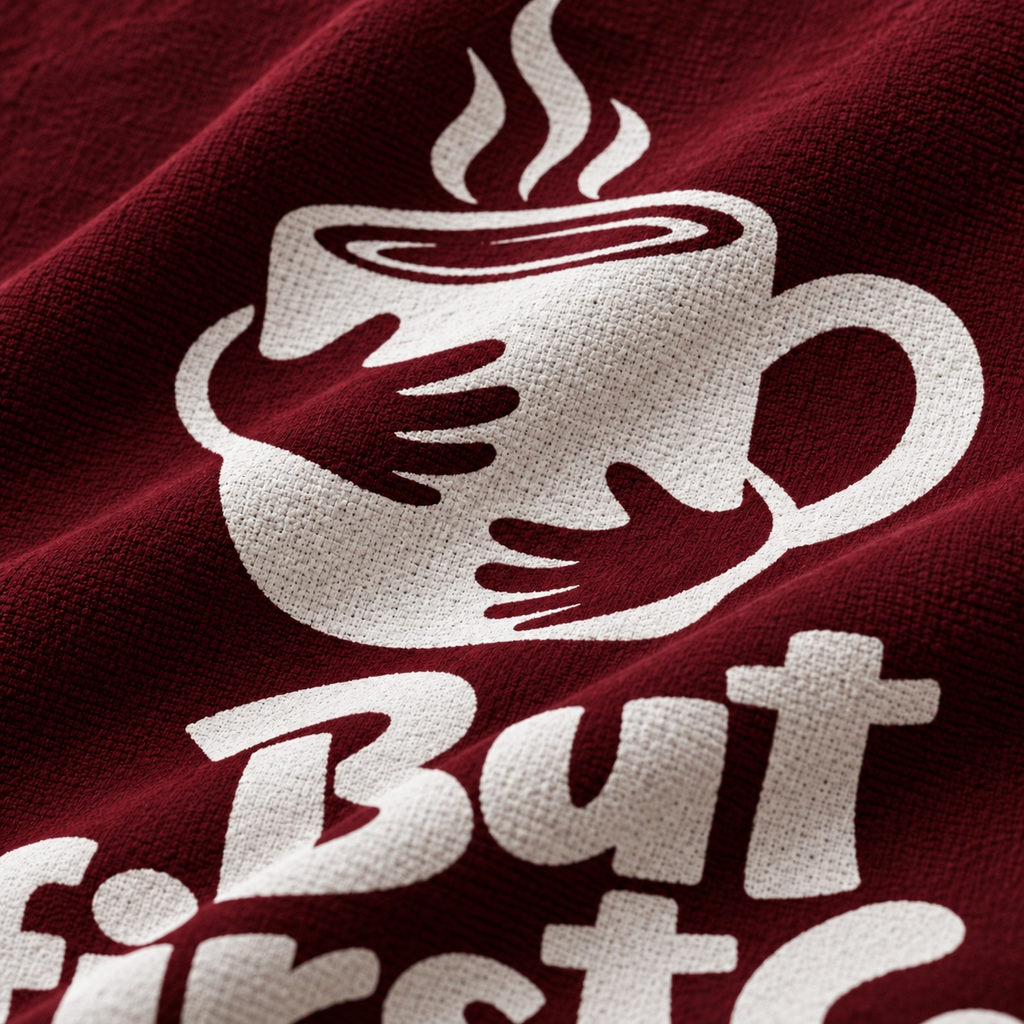 But First Coffee Unisex Oversized Tee