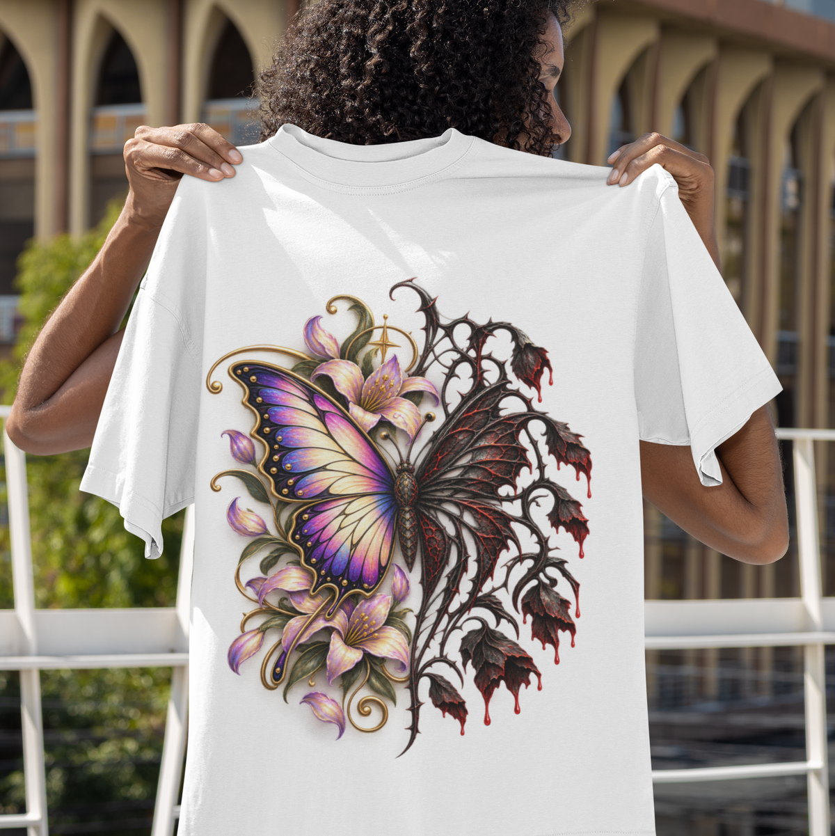 Butterfly Unisex Oversized Tee