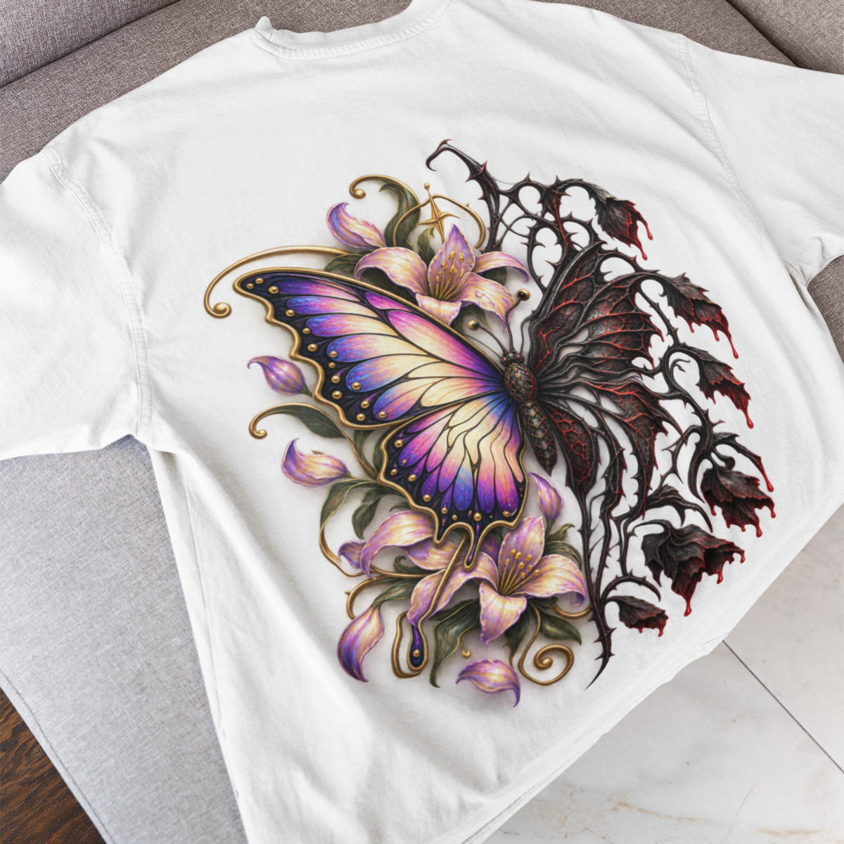 Butterfly Unisex Oversized Tee