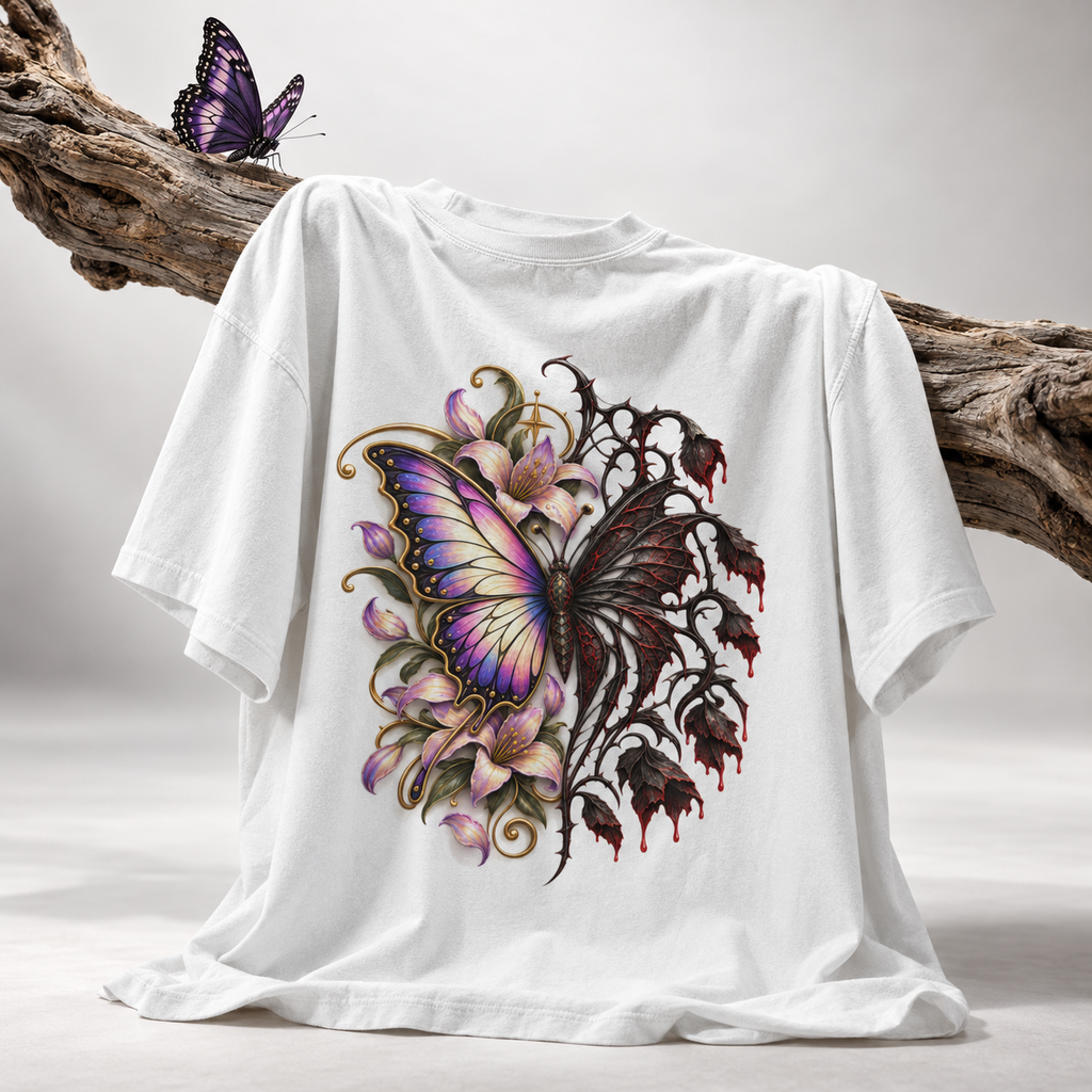 Butterfly Unisex Oversized Tee