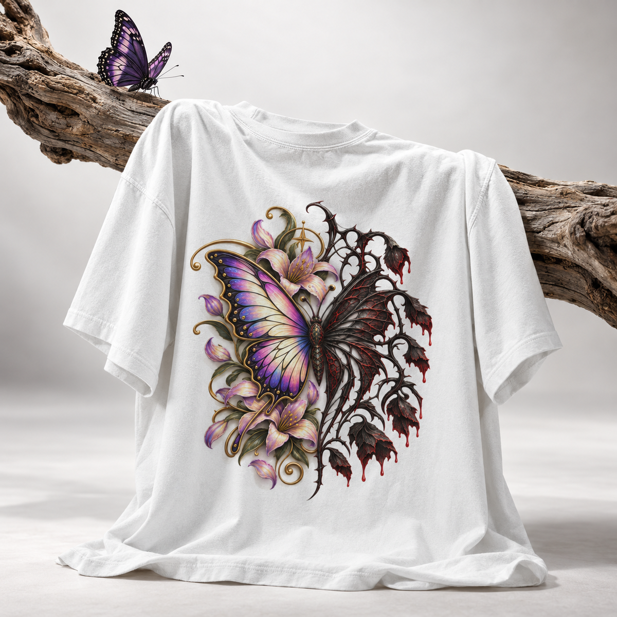 Butterfly Unisex Oversized Tee