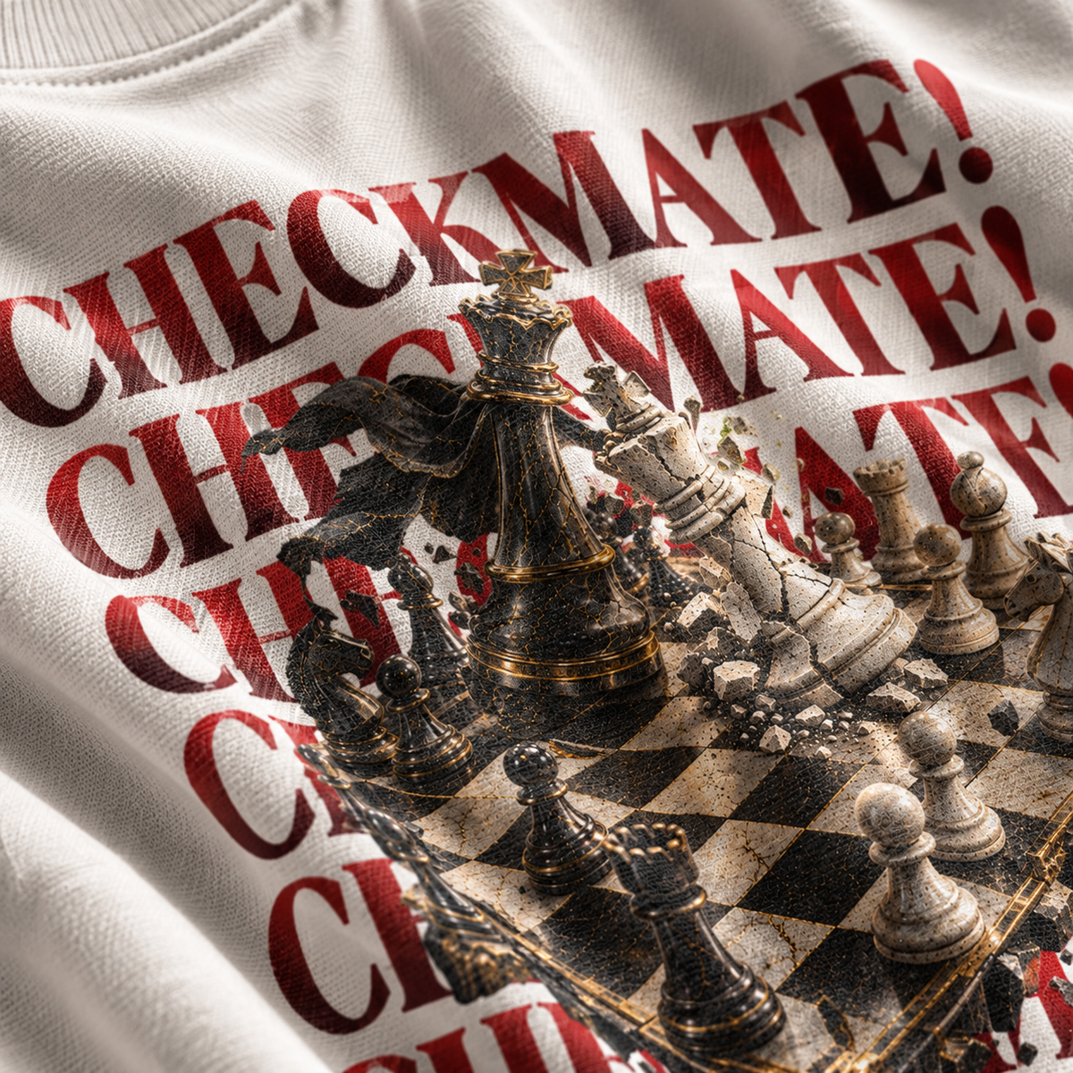 Checkmate! Unisex Oversized Tee