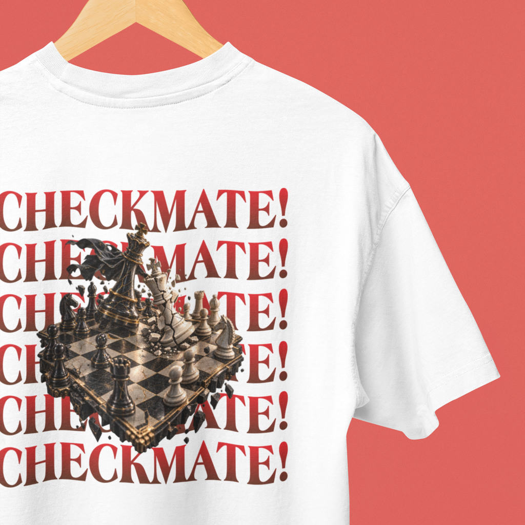 Checkmate! Unisex Oversized Tee
