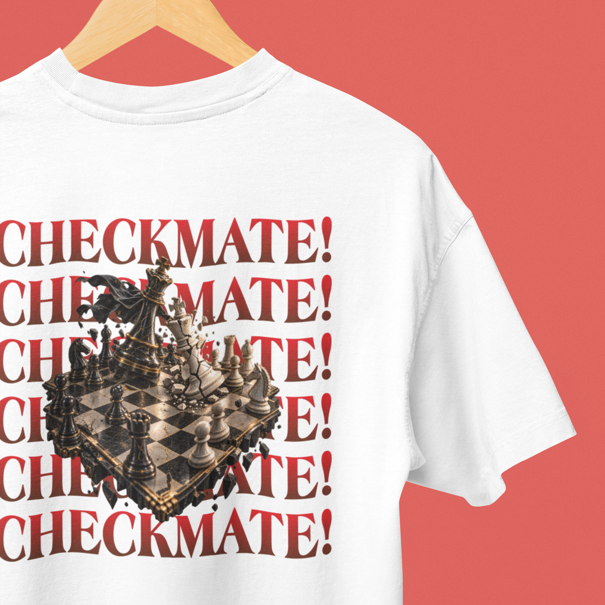 Checkmate! Unisex Oversized Tee