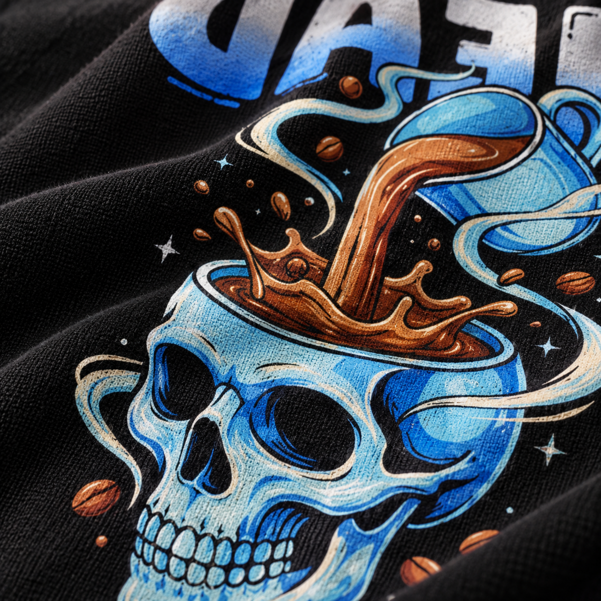 Coffee Head Unisex Oversized Tee