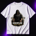 Discipline Built This Oversized Gym Graphic T-Shirt – Motivational Unisex Tee