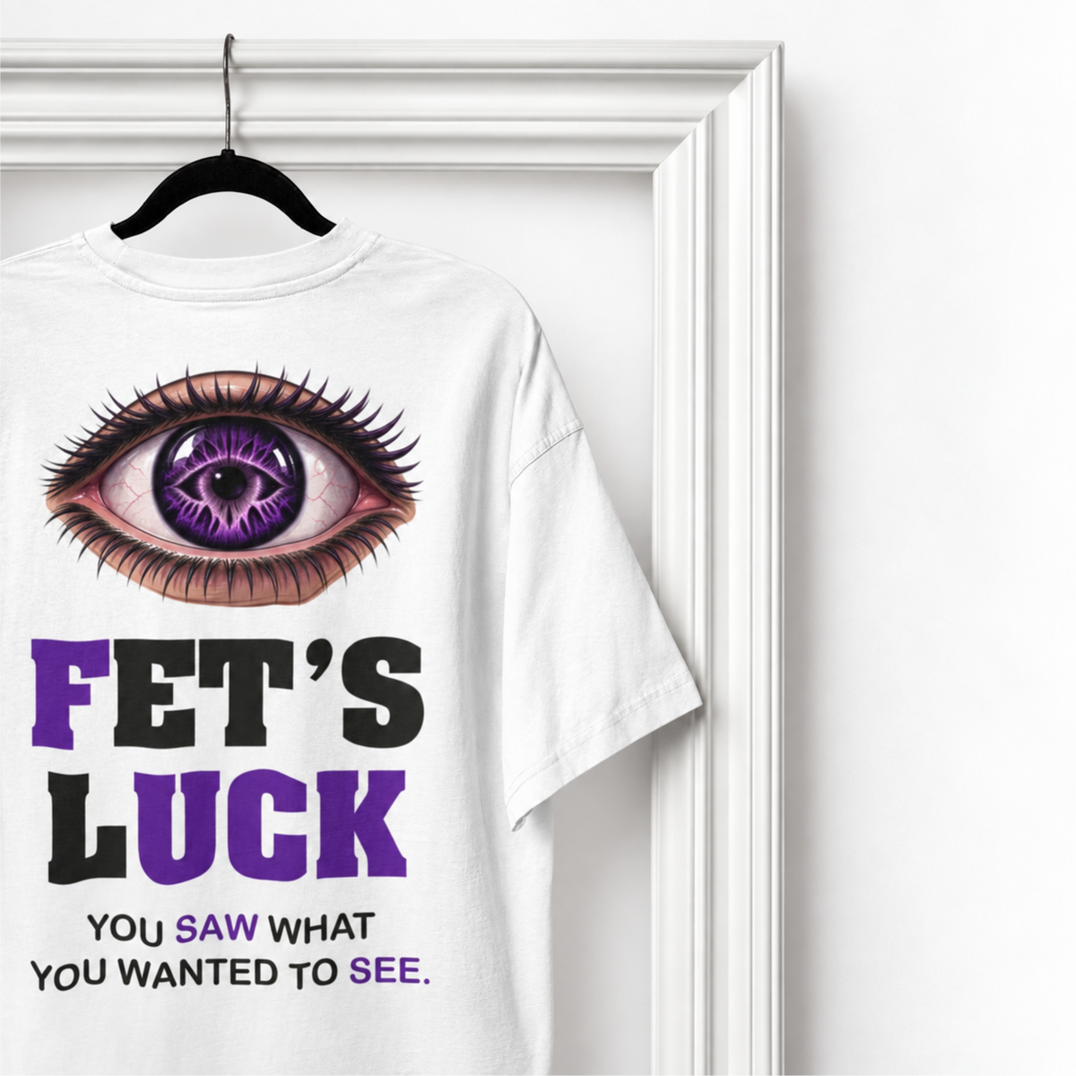 Fet's Luck Unisex Oversized Tee
