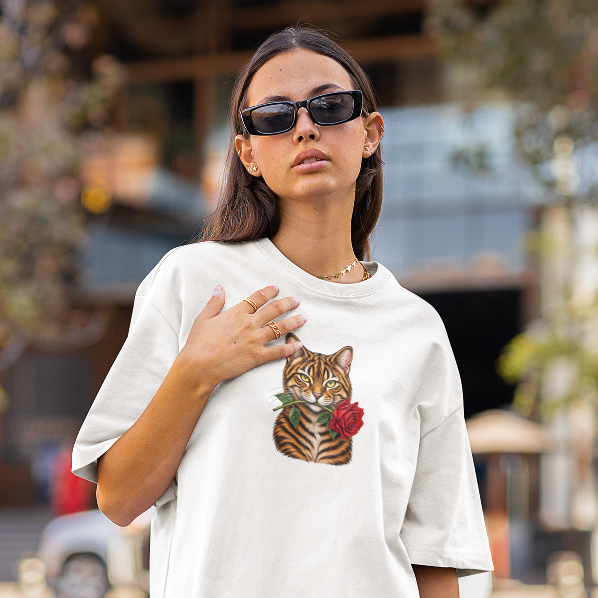 Pawsome Unisex Oversized Tee