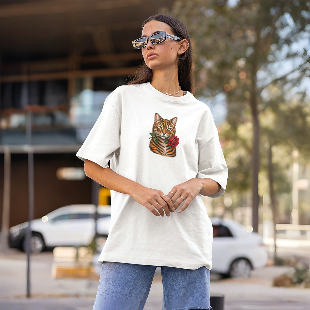 Pawsome Unisex Oversized Tee