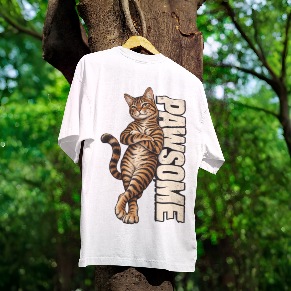 Pawsome Unisex Oversized Tee