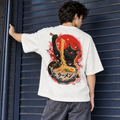 Ramen Cat Unisex Oversized Tee