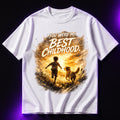 You Were My Best Childhood Oversized Graphic T-Shirt – Dog Lover Unisex Tee