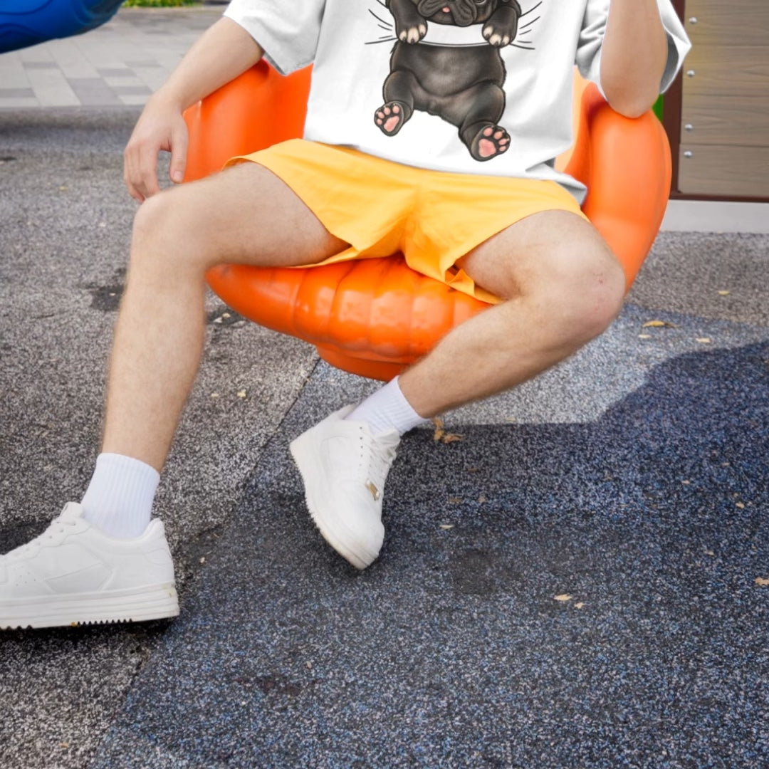 Hanging out. Literally. Unisex Oversized Tee