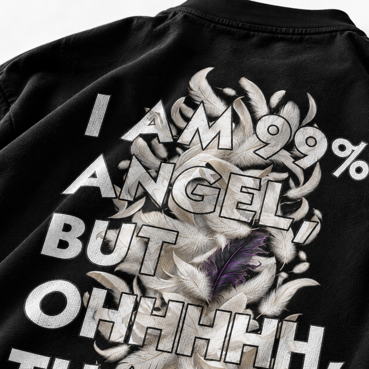 Ohhhhh That 1% Unisex Terry Oversized Tee