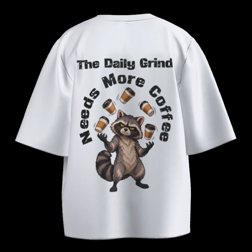 Needs More Coffee Unisex Oversized Tee