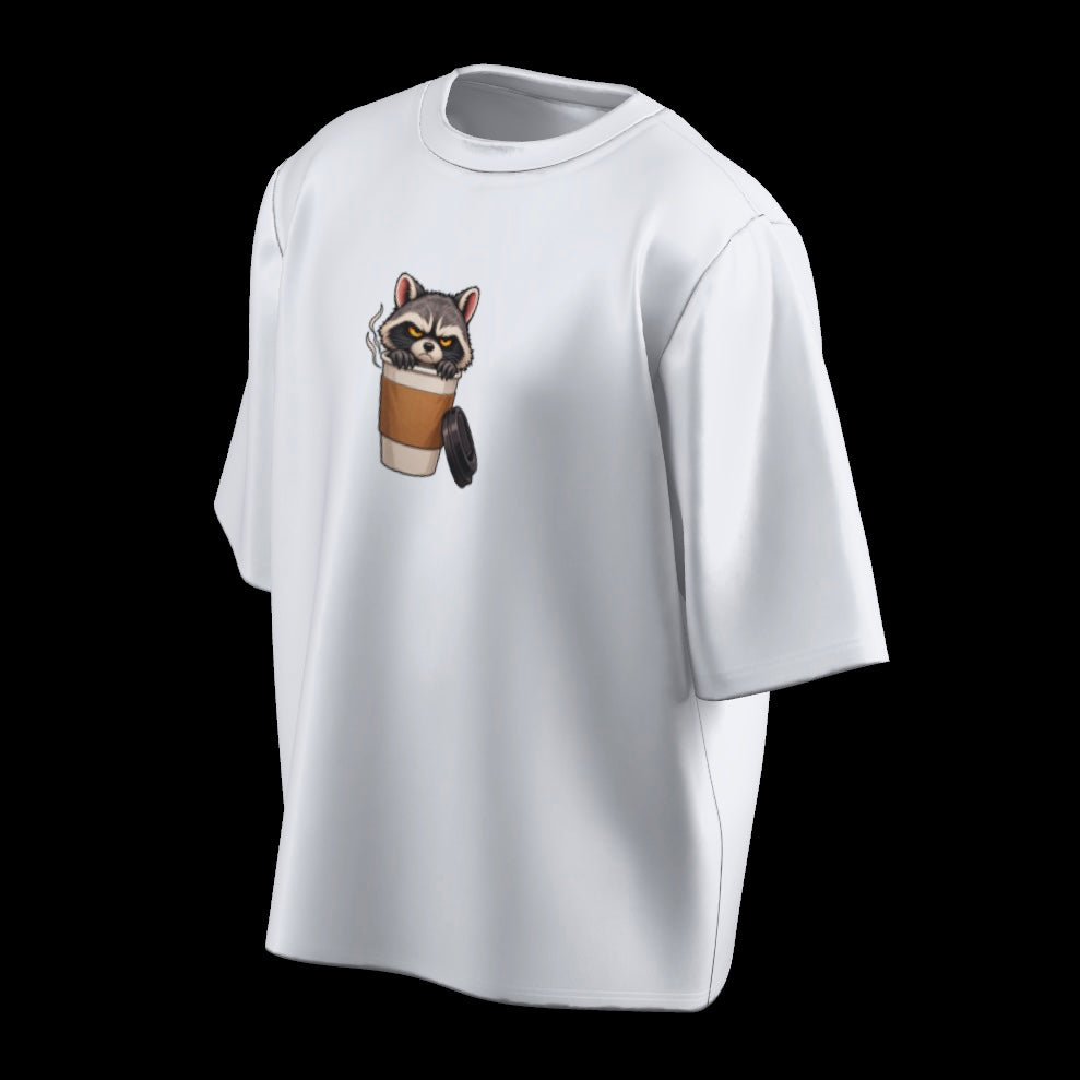 Needs More Coffee Unisex Oversized Tee
